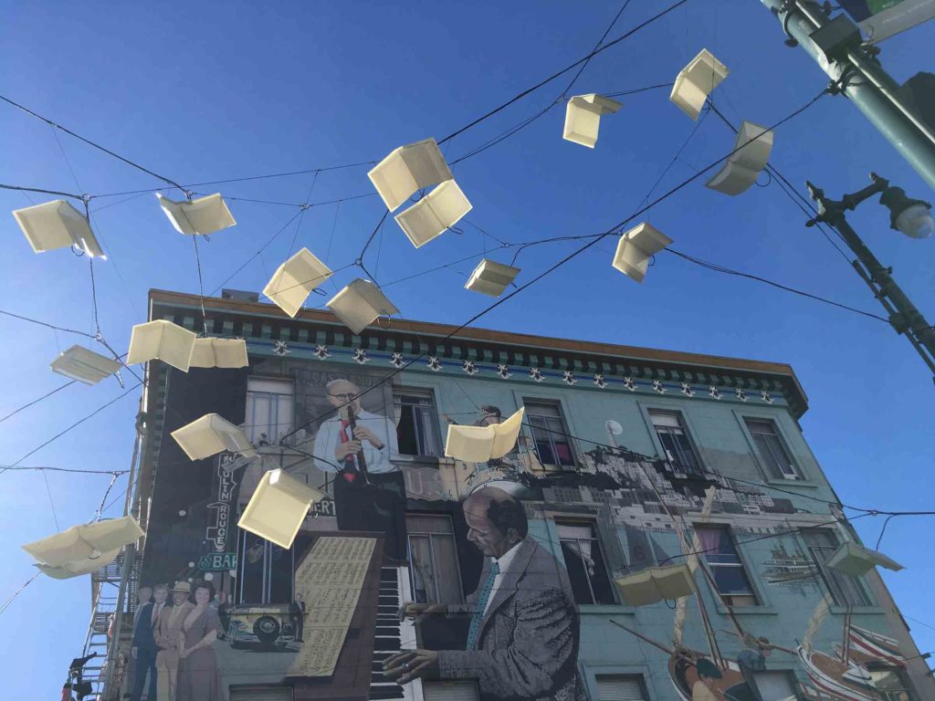 Language of Birds and Jazz Mural
