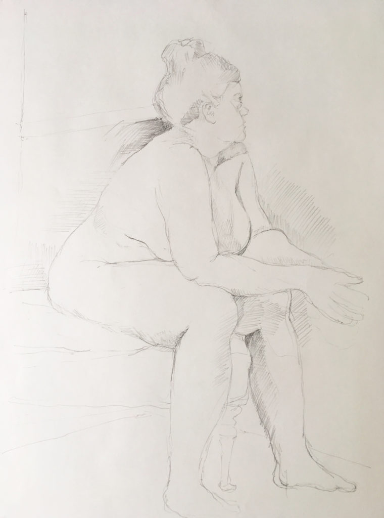 Elbows on Knees