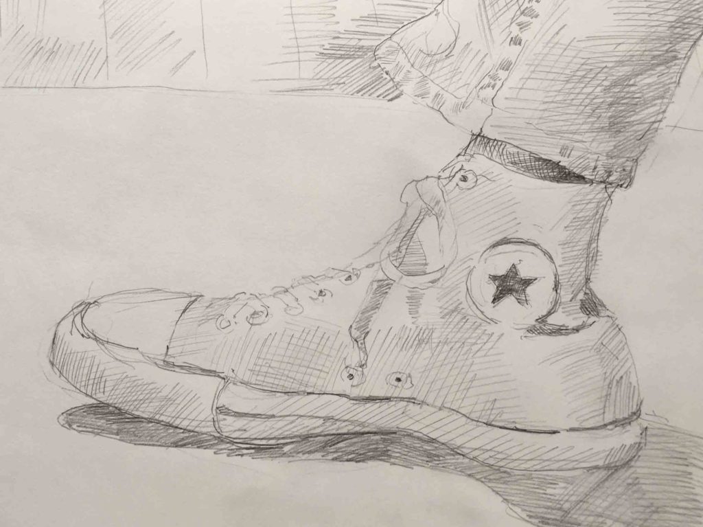 Converse, detail
