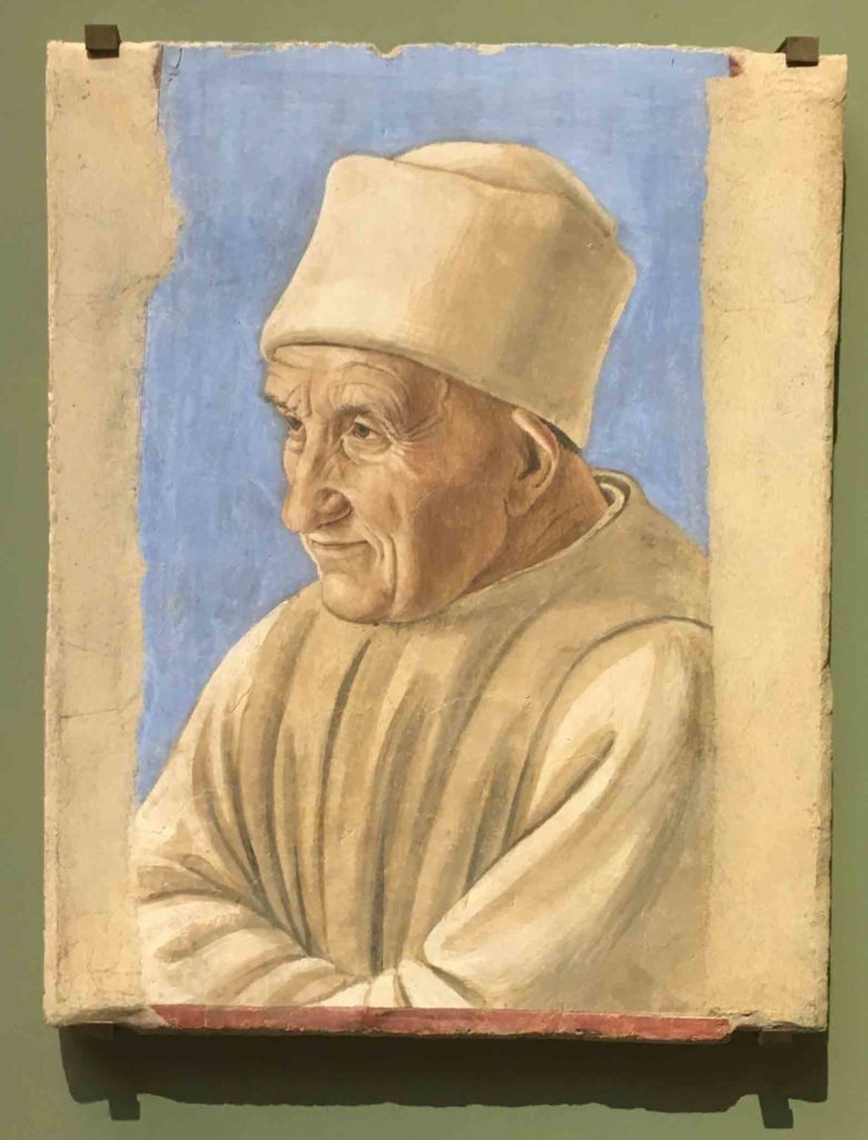 Portrait of an old man