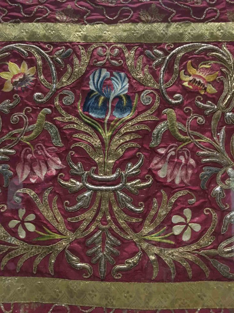 Embroidered Iris