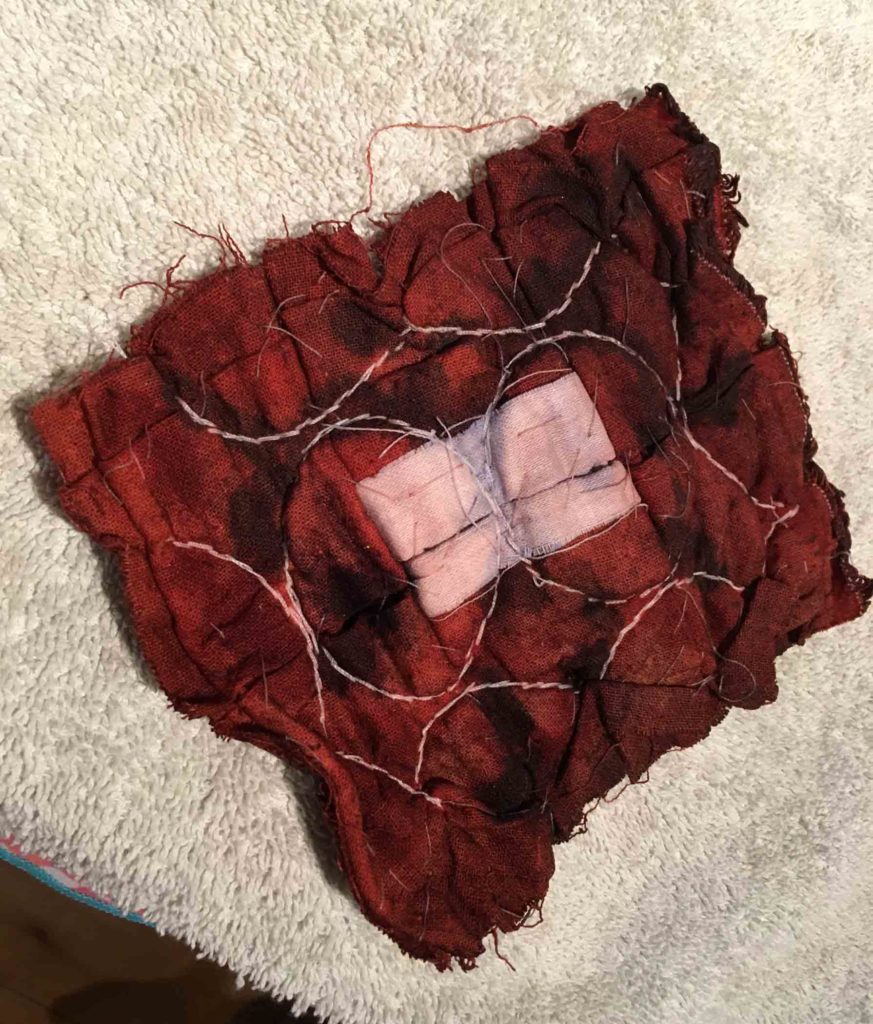 Fold and stitch