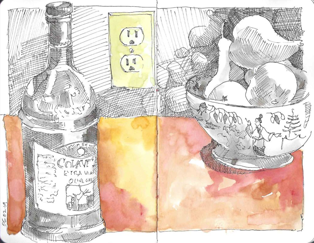 Olive Oil and Pears