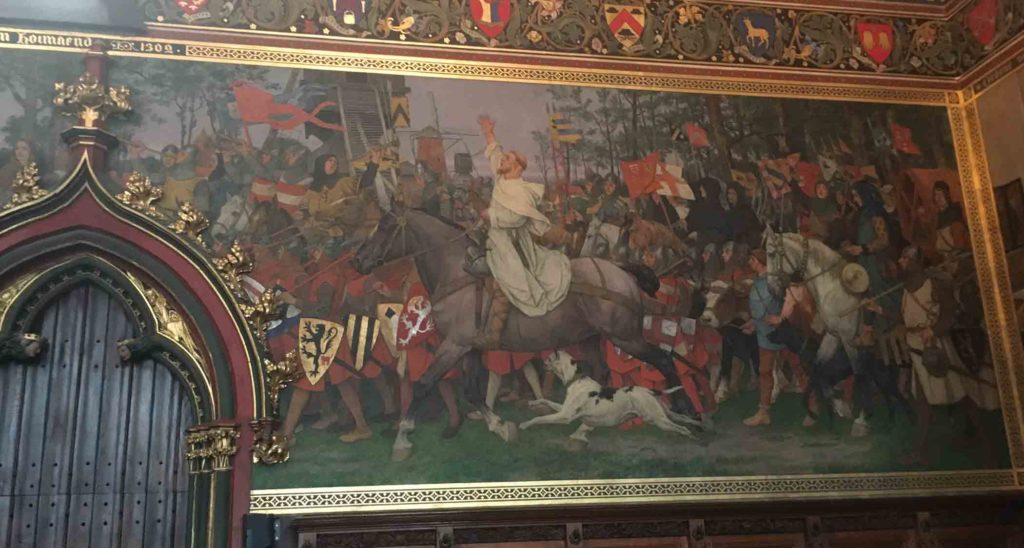 Painting in Brugge Stadhuis