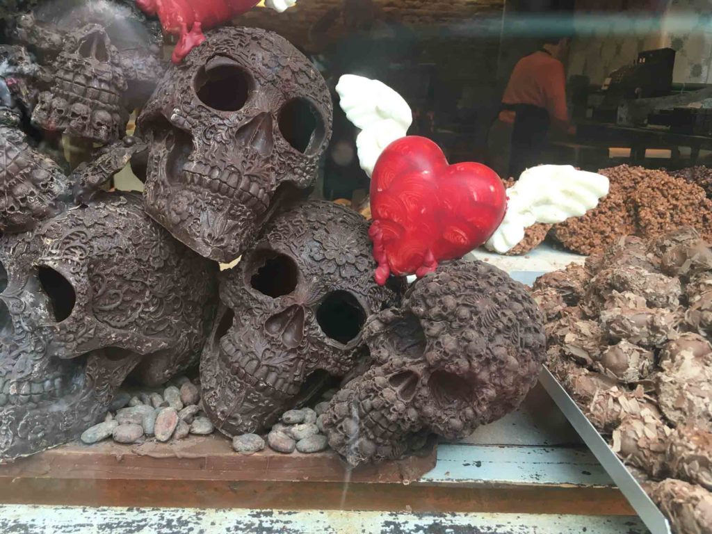 Chocolate Skulls