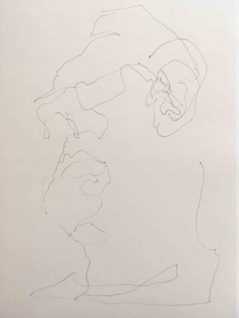 Blind Contour