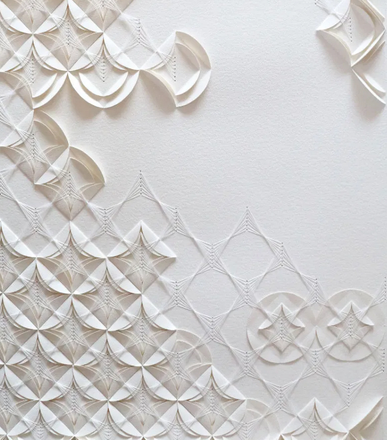 Liz Sofield Twisted Rhythm IV, Detail