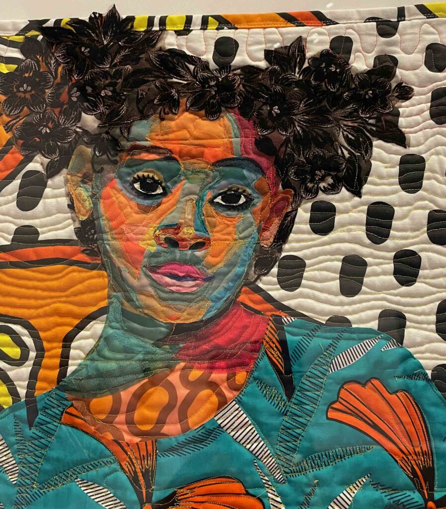 Anaya with oranges detail