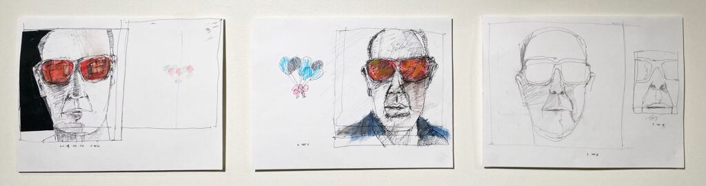 Frank Woods' Self Portraits