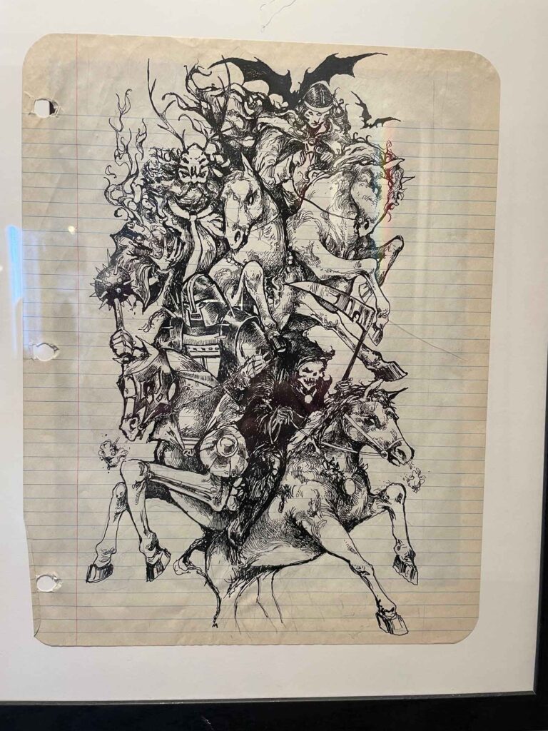 Scott Lenhardt Sketch for '04 Powers