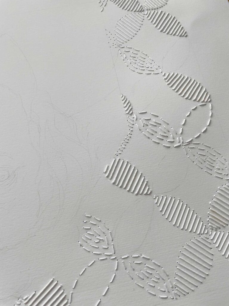 White Stitches