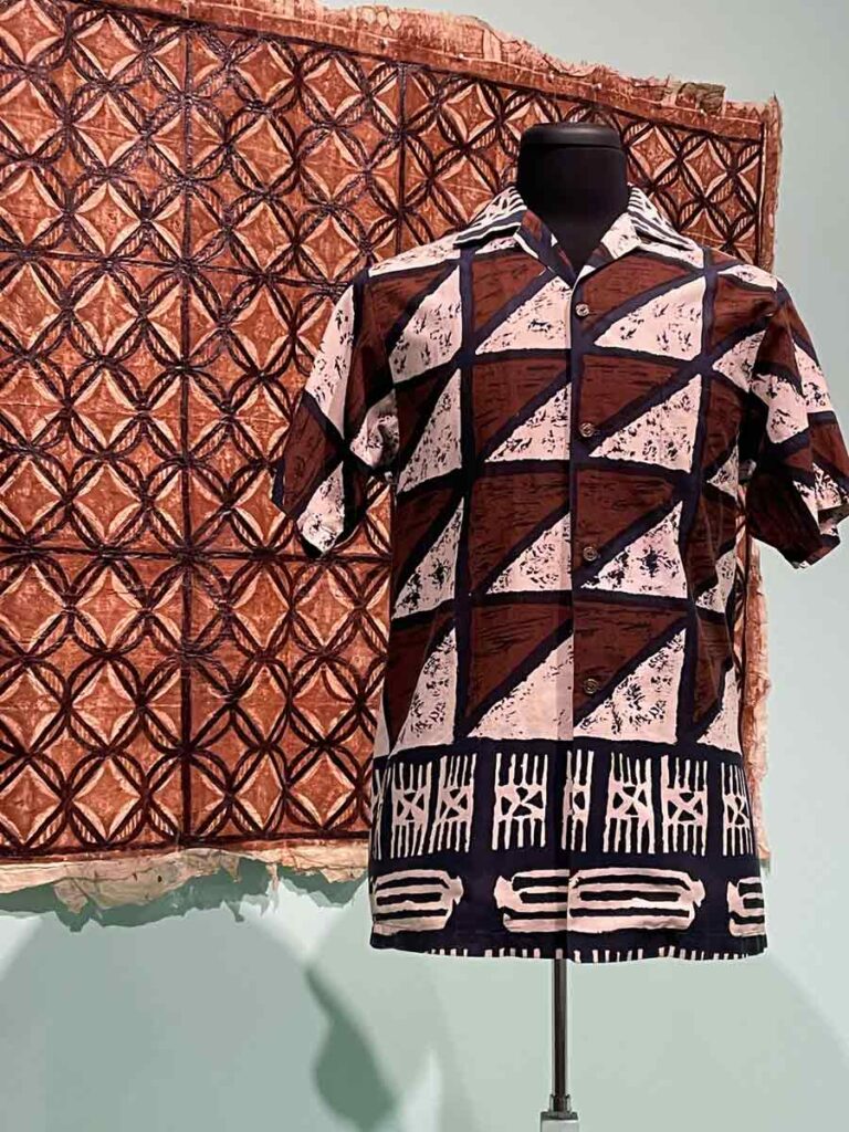 Bark Cloth Aloha Shirt