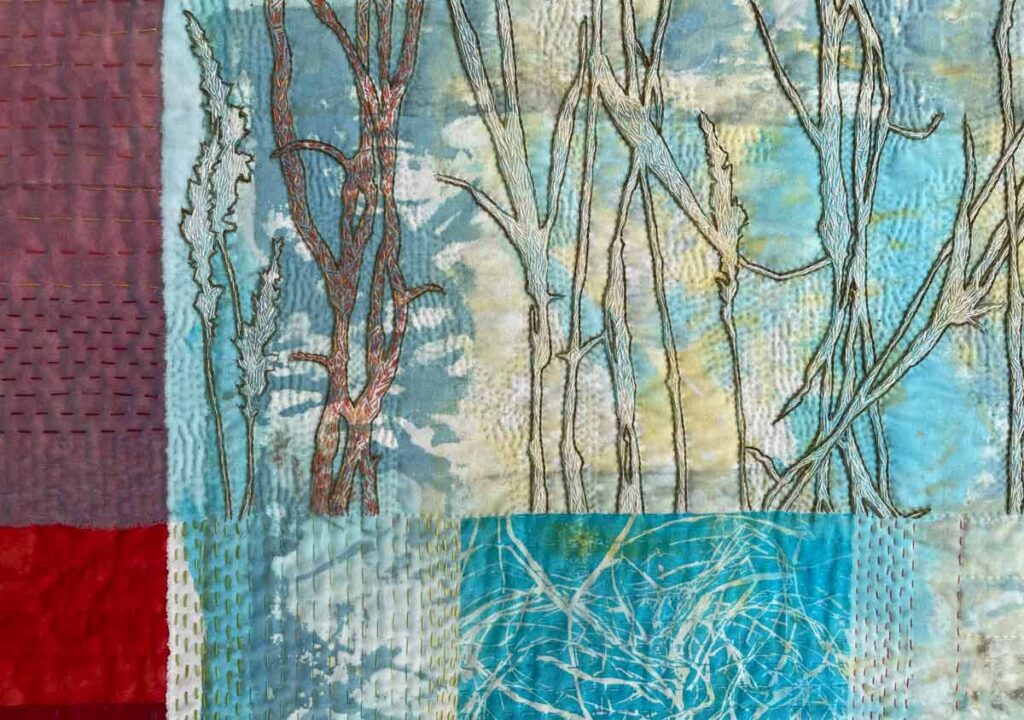 October Grasses, detail