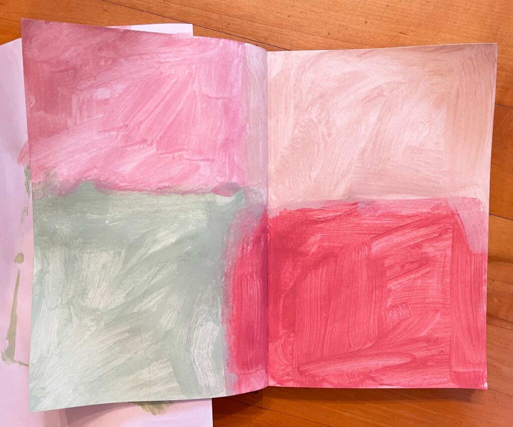4 quadrants of color