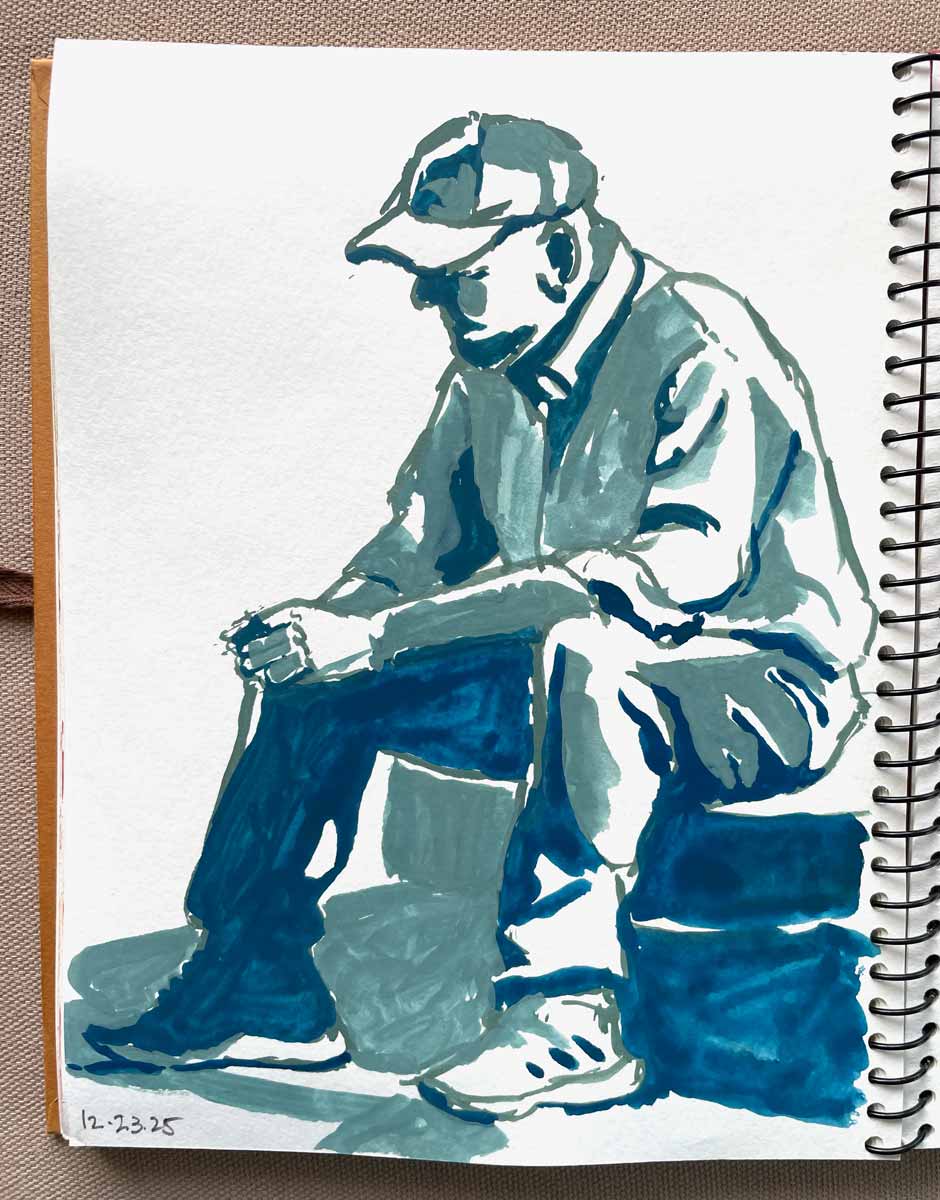 Seated Man