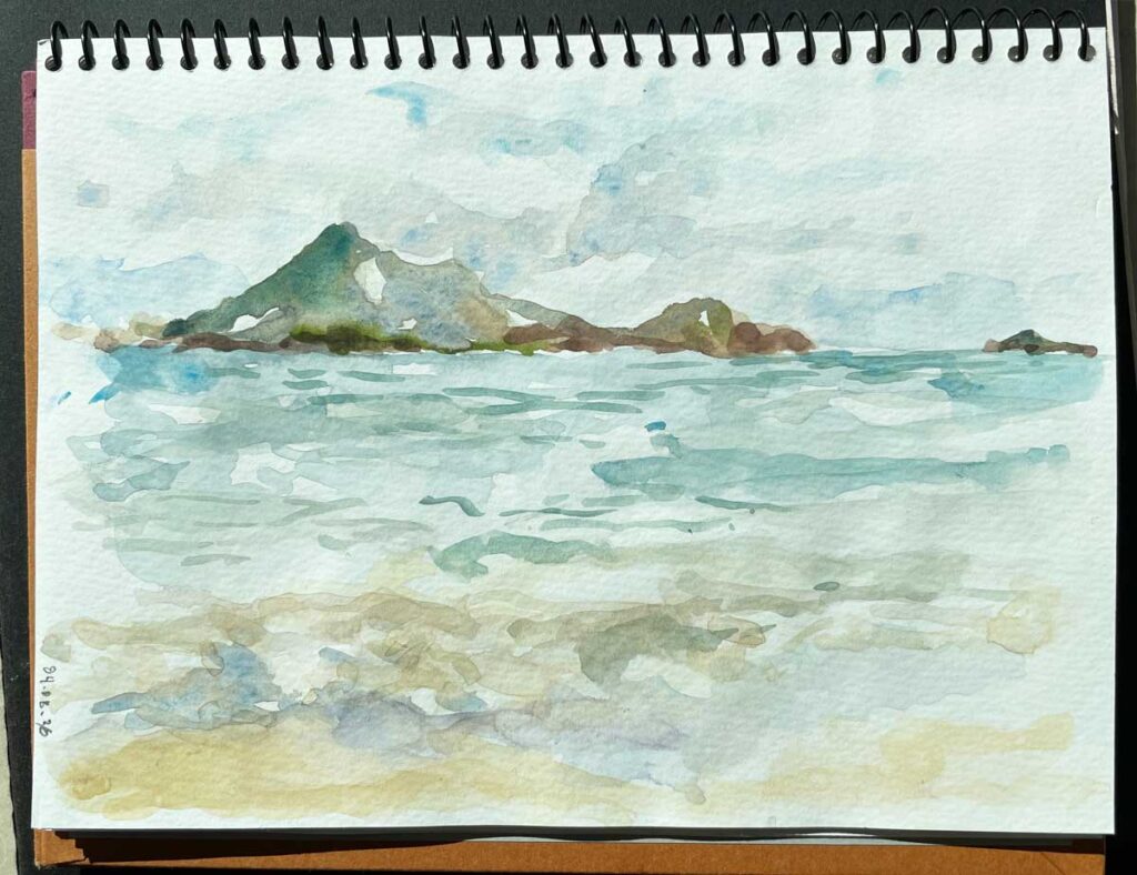 From Kailua Beach